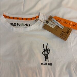 Free Planet Peace Out Tshirt